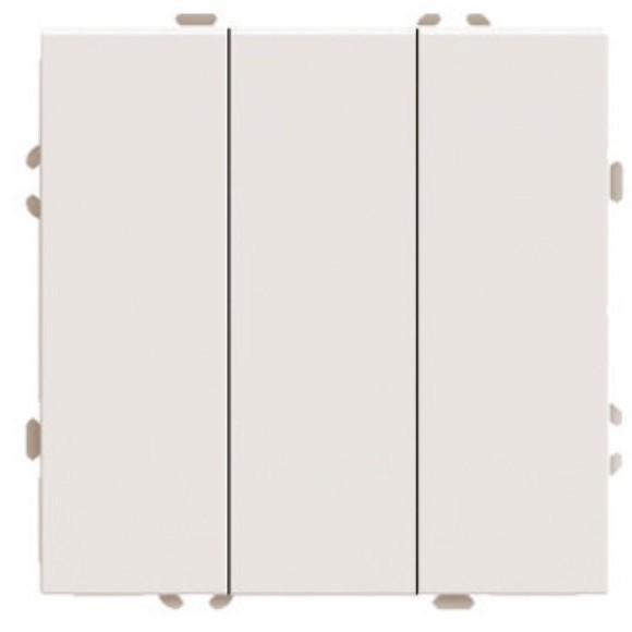 Выключатель 3-клавишный (механизм) Stekker Эмили 250В 10А RSW10-5108-08 кашемир soft touch 49896