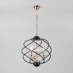 Подвесная люстра Eurosvet 60105/3 черный