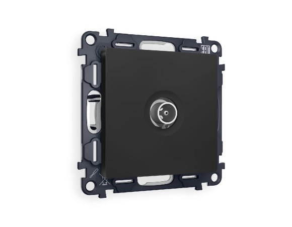 Комплект механизма TV розетки оконечной 50-870 MHz 1dB Ambrella Volt Alfa MA813010