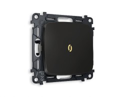 Комплект механизма 1-кл выключателя с подсветкой Ambrella Volt Omega MO802010