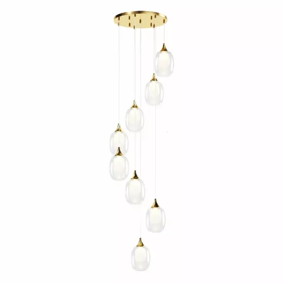 Каскадная люстра Maytoni Aura MOD016PL-08BS1 Каскадная люстра Maytoni Aura MOD016PL-08BS1