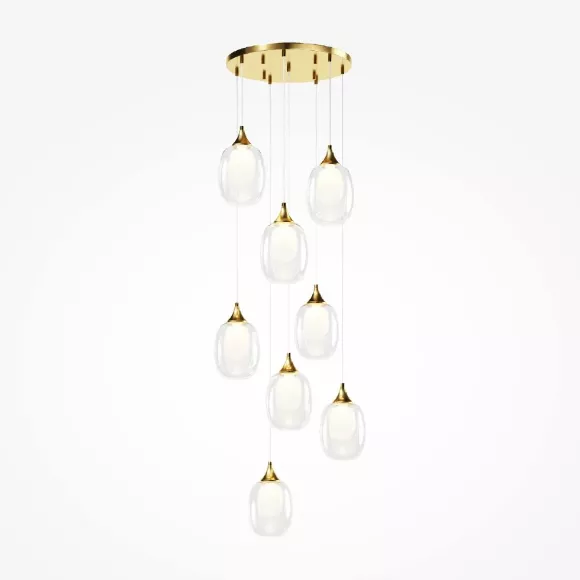 Каскадная люстра Maytoni Aura MOD016PL-08BS1 Каскадная люстра Maytoni Aura MOD016PL-08BS1