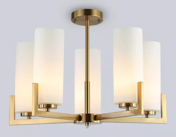 Люстра на штанге Ambrella Light High Light Modern LH56063, Модерн, Белый