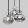 Подвесной светильник Modemodern MD.1189.450 SM, Черный, Хром, Металл