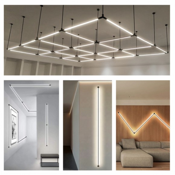 Настенно-потолочный светильник IMEX Thin & Smart IL.0060.5000-500-MG