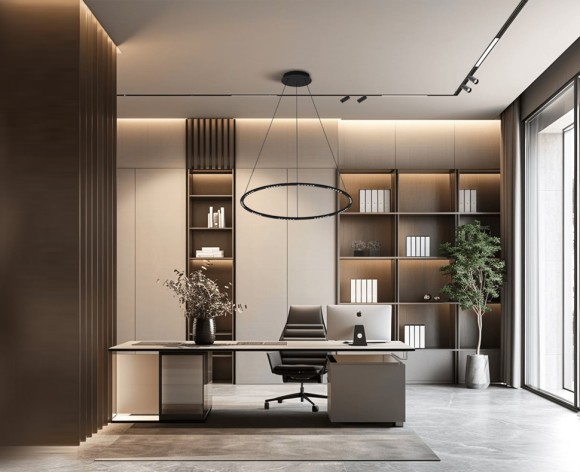 Подвесная светодиодная люстра Italline IT013-6022 black 3000K