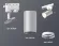 Трековый однофазный светильник Ambrella Light Track System XT6324001 (A2520, C6324, N6101), Белый, Серебро, Металл, крепление