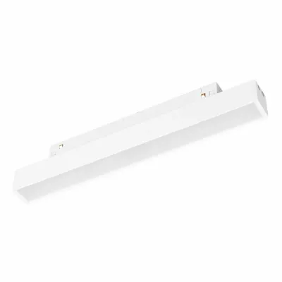 Трековый магнитный светильник Arlight MAG-ORIENT-FLAT-L235-8W Warm2700 (WH, 100 deg, 48V) 055985