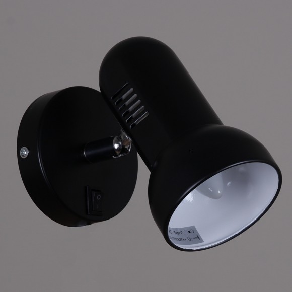 Спот Reluce 04012-0.2-01 BK, E27, 40W, черный