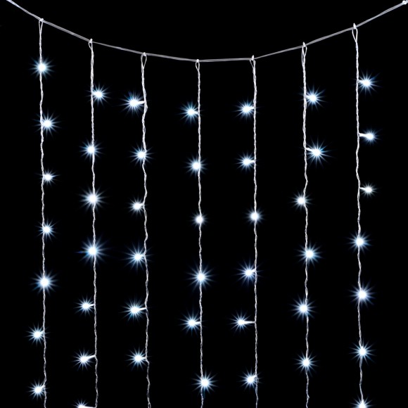 Гирлянда Занавес облегченный Laitcom (LTC) PCL400NOTBLW-10-2W