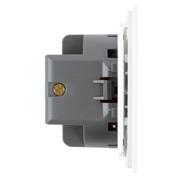 Выключатель 1-клавишный (механизм) Stekker Мия 250В 10А RSW10-3103-01 белая магнолия 50428