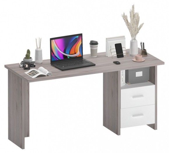 Стол письменный Домино Lite СКЛ-Прям150 MER_SKL-Pryam150_NBE