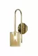 Бра AM Group AM355-AP100 AMBER, Золото, Янтарный, Металл
