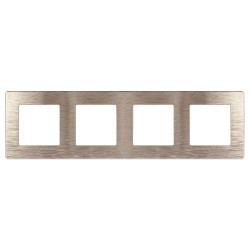 Рамка для розеток и выключателей на 4 поста Эра 12-5104-13 Б0052536