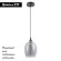 Подвесной светильник Arte Lamp Propus A4344SP-1BK, Черный, Дымчатый, Металл