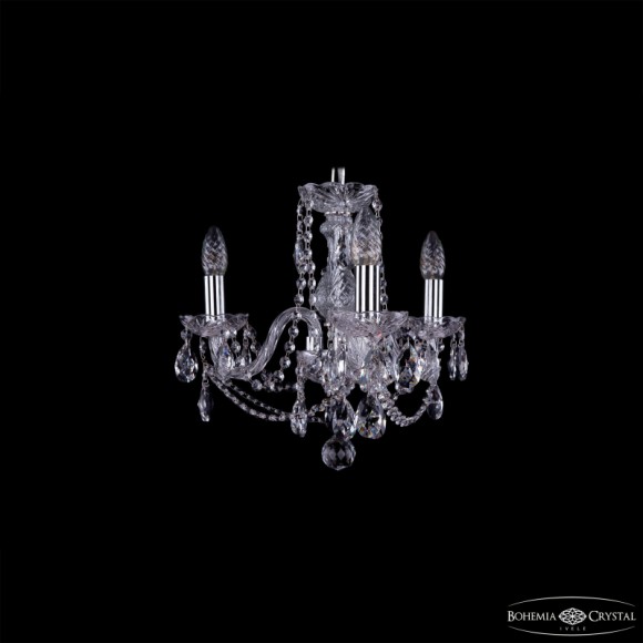 Подвесная люстра Bohemia Ivele Crystal 1402/3/141 Ni