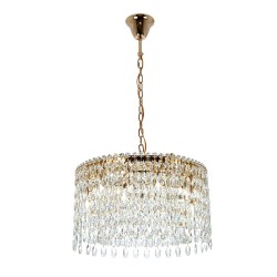 Подвесная люстра с пультом управления Modelux ML.7074.12 GD