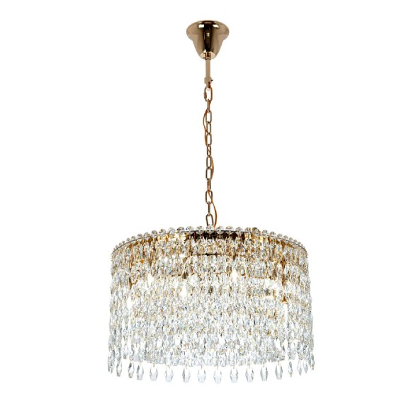 Подвесная люстра с пультом управления Modelux ML.7074.12 GD