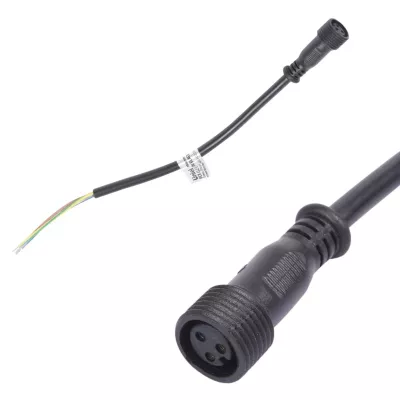 Провод для подключения в линию прожекторов Uniel UCX-LL2/L52-10M 220V BLACK UL-00008845