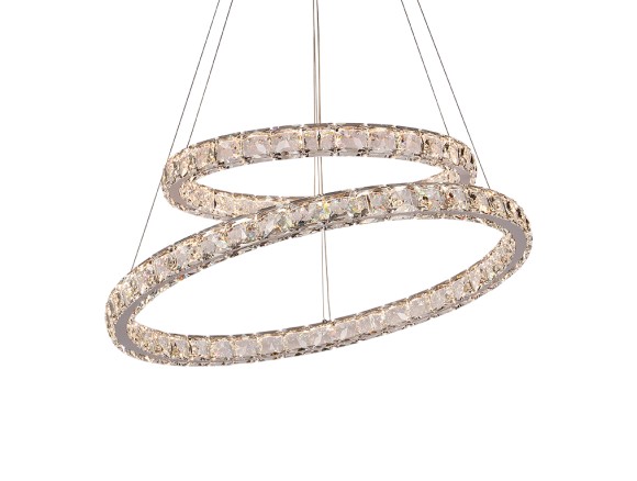 Подвесная светодиодная люстра Newport 8120 8120/77 chrome