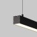 Линейный подвесной светильник Maytoni Technical 3000K 35x35 (Черный, 1 м) LL312011