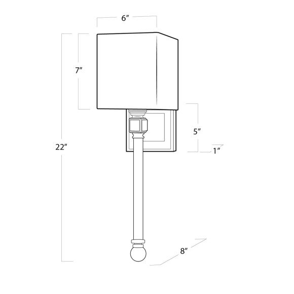 Бра ImperiumLoft Regina Andrew 85023-22