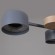 Люстра на штанге Reluce 03758-0.3-06 GREY+WOOD GX53