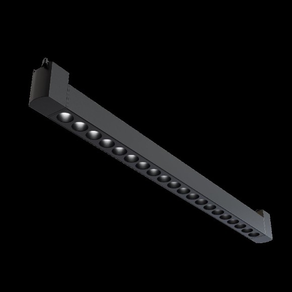 Трековый однофазный светильник Maytoni Points Rot TR010-1-20W3K-M-B