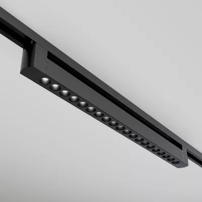 Трековый однофазный светильник Maytoni Points Rot TR010-1-20W3K-M-B