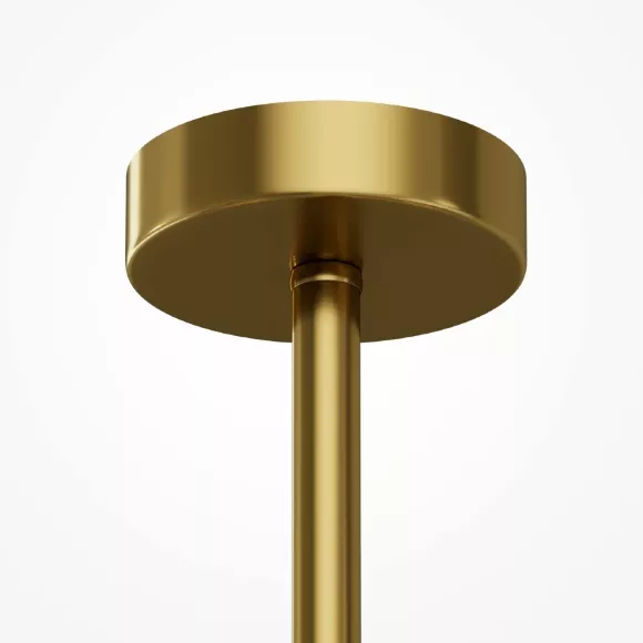 Люстра на штанге Maytoni Museo MOD436PL-07BS, Белый, Латунь, Металл Люстра на штанге Maytoni Museo MOD436PL-07BS, Белый, Латунь, Металл