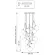 Каскадная люстра Lightstar Sferetta 801189, 3000, Теплый белый, Современный
