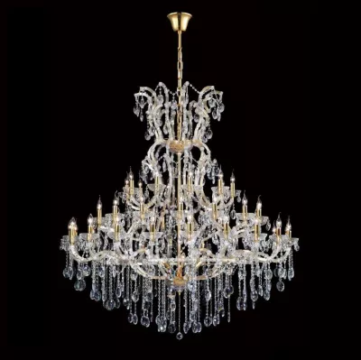 Каскадная люстра Crystal Lux Hollywood SP53 Gold