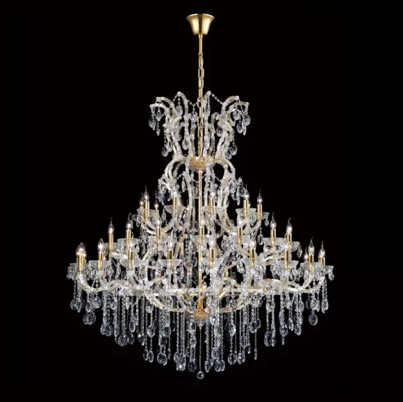 Каскадная люстра Crystal Lux Hollywood SP53 Gold Каскадная люстра Crystal Lux Hollywood SP53 Gold