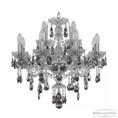 Подвесная люстра Bohemia Ivele Crystal 1415/8+4/200 Ni K731