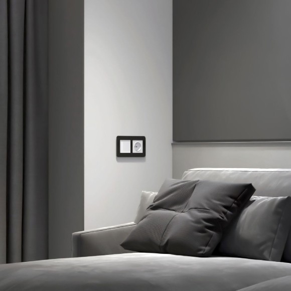 Сенсорный выключатель одноклавишный с подсветкой Werkel 4690389197932 W4512001 a063597