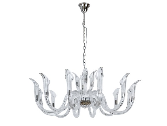 Подвесная люстра Newport 3654+12/C nickel М0070040