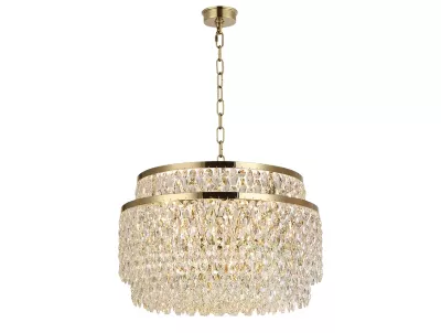 Подвесная люстра Newport Tiffany 8530/60 C gold polished М0070715