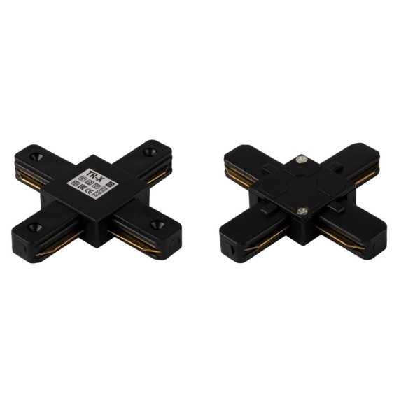 Х-образный соединитель для однофазного шинопровода IMEX TR-X BK