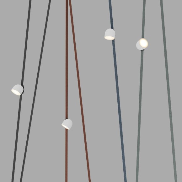 Трековый однофазный светильник Denkirs Belty Spot DK5543-WH+BK