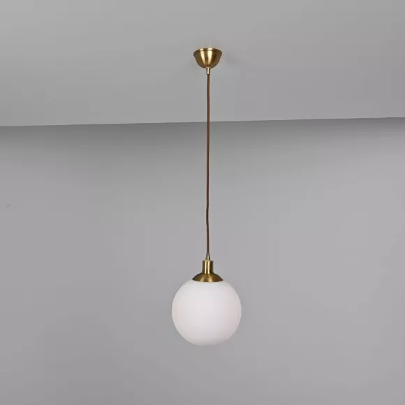 Подвесной светильник ImperiumLoft Orviet 320049-23, Золото, Белый, Металл