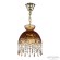 Подвесной светильник Bohemia Ivele Crystal 5478/22 G Amber/M-1G Drops K721