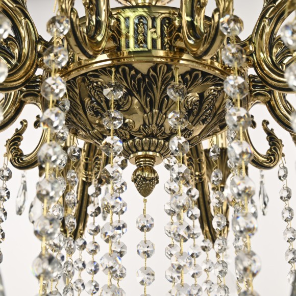 Подвесная люстра Bohemia Ivele Crystal AL79101/10/250 B GB