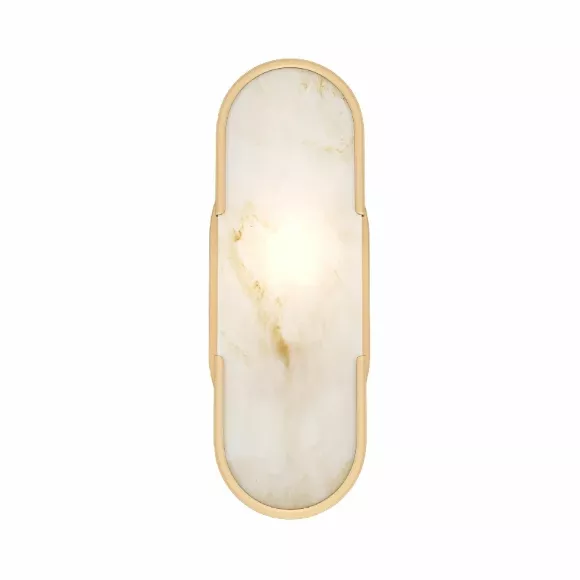 Бра Maytoni Marmo MOD099WL-01G3, Матовое золото, Белый, Золото, вид сверху Бра Maytoni Marmo MOD099WL-01G3, Матовое золото, Белый, Золото, вид сверху