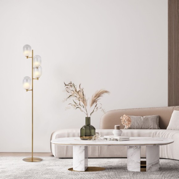 Торшер Eurosvet Loona 01161/4 латунь a065617