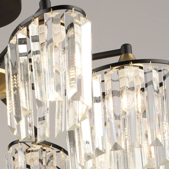 Люстра на штанге Reluce 63660-0.3-08 BK+COP