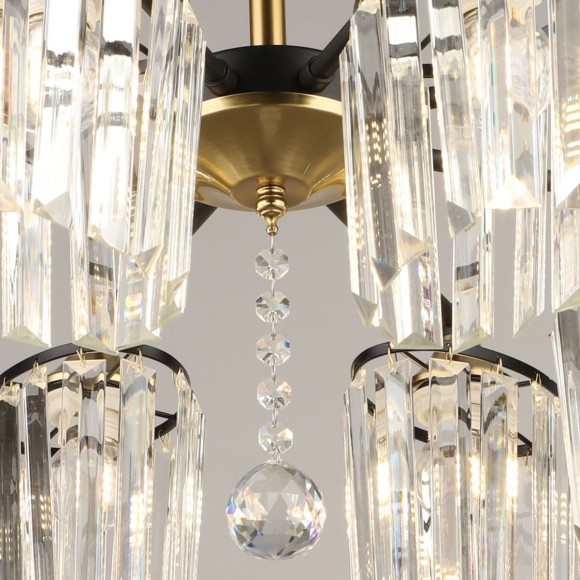 Люстра на штанге Reluce 63660-0.3-08 BK+COP