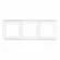 Рамка трехместная Arlight FRM-VERSA-PL-3-WH 043782, Белый, Пластик, Россия