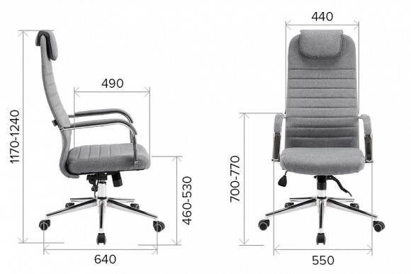 Кресло компьютерное EP-710 EVP_570127