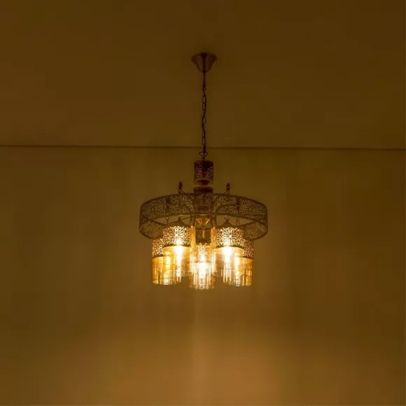 Подвесная люстра Citilux Эмир CL467153, Бежевый Подвесная люстра Citilux Эмир CL467153, Бежевый