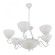 Подвесная люстра Arte Milano 340518/6-3 WT+SL